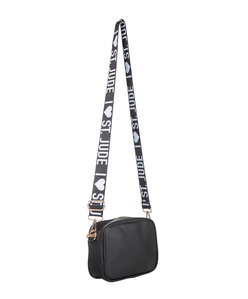 Faux Leather Crossbody with Changeable Strap